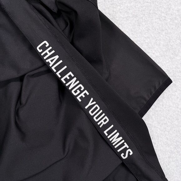 Veil Spark Half Zip Pullover Tunic Womens Medium M Black Workout Performance NWT - Picture 13 of 14